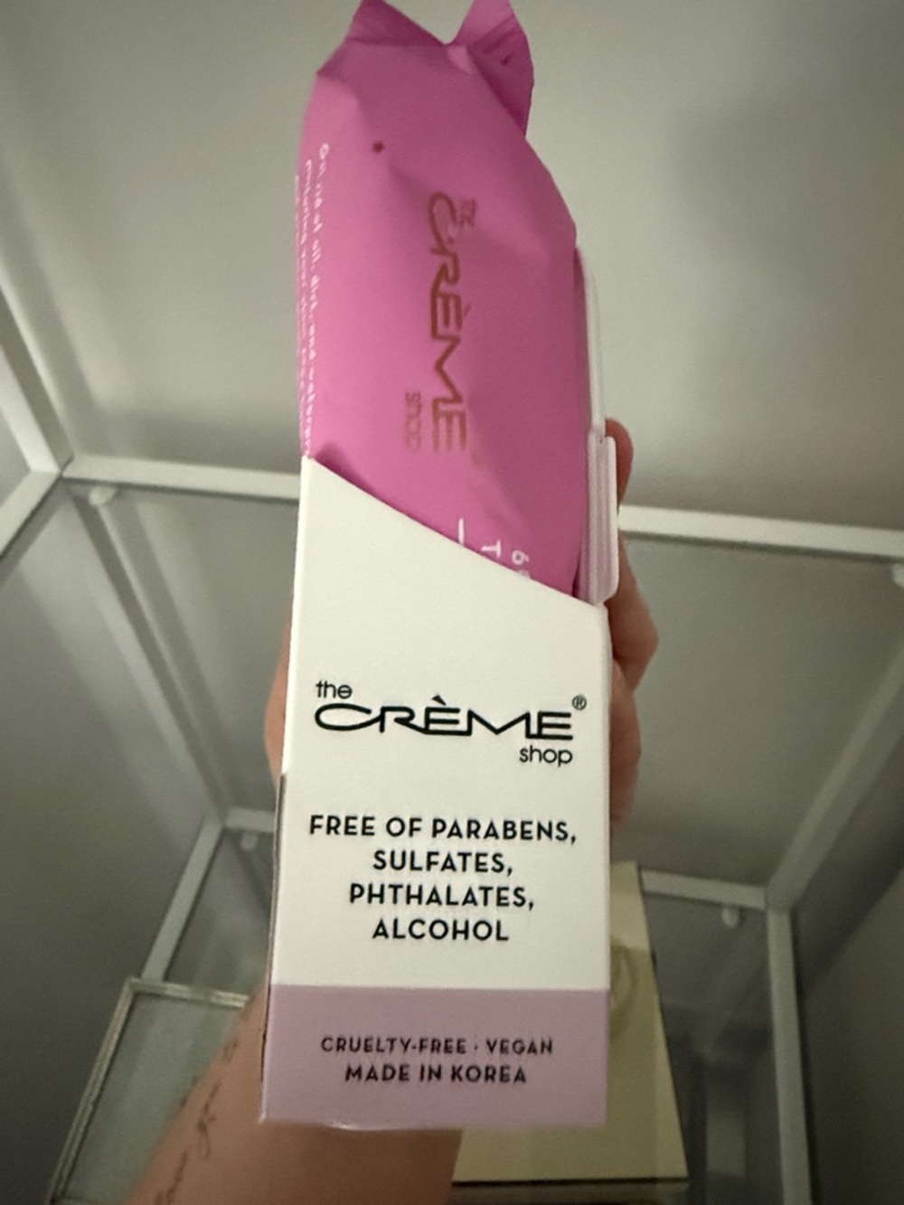 The Crème Shop Hydrating Makeup Removing Wipes - Pink (60 Count) - Picture 4 of 4